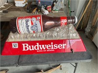 Budweiser Sign-no bulbs