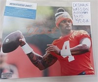 N - DESHAUN WATSON AUTOGRAPH 8X10 W/ COA