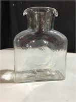 Blenko handcraft water pitcher