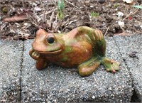 Ceramic Frog 9.5" Long