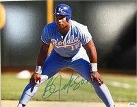 Royals Bo Jackson Signed 11x14 with COA