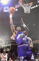 Jazz Karl Malone Signed 11x17 with COA