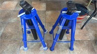 TWO CARLYLE MO. 791-5250 10 TON VEHICLE STANDS