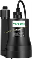 VIVOSUN 1/5HP Pump, 1380GPH, 10ft Cable