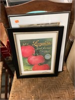Framed Tomato Advertising & Framed Print
