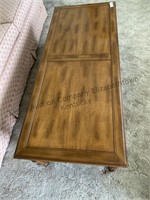 Coffee table with drawer approximately 50x20x16