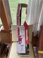 Homelite electric hedge trimmer new
