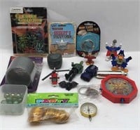 Random Toys Lot Slinky, Marbles,jackie Chan Puzzle