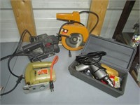 Lot of Various Corded Power Tools, Skil, Black and
