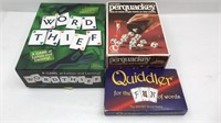 3 Word Games: 1975 Vintage Perquackery, Word Thief