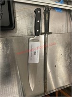 LOT - CHEF KNIFE & SHARPENING STEEL