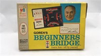 Vintage Goren's Beginner Bridge Game - 1 Player