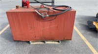 LARGE FUEL TANK W/  FILL-RITE 12 V HIGH FLOW DC