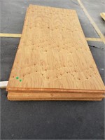 12 PIECES OF PLYWOOD SHEETS 8' X 4' 1/4" THICK