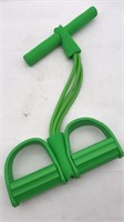 New Exercise Band W/ Foot Straps - Green
