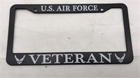New Us Air Force Combat Veteran License Plate