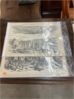 Strasburg Va & Fredericksburg Civil War Prints