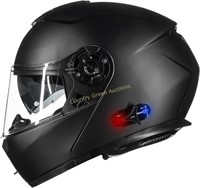 ILM Helmet Modular 159BT, XXL, Matte Black. -A4