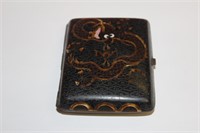 A Chinese Cloisonne and Dragon Cigarette Case