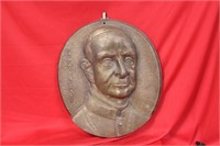 A Pope Plaque