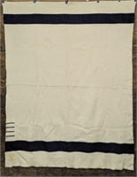 Vintage Hudson Bay four Point Wool Blanket  ,