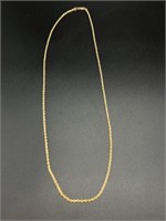 Necklace Mkd. 10K, 5.5 Grams