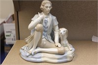 Lladro Style Ceramic Figurine