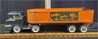 Vintage Structo truck and trailer