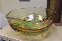 Large Artglass Milifiori Bowl