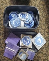 Blue and White Collector's plates, Wedgwood