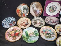 Collection of Assorted Collector's  plates