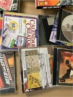 LOT OF ASSORTED COMPUTER GAMES AND VTG SOFTWARE