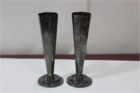 A Pair of Marked Candle Holders