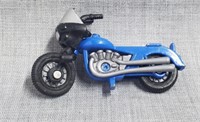Matchbox Blue Police motorcycle toy