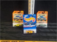 Matchbox and Hot Wheels, New in box