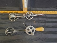 Antique, Made in America" hand mixers