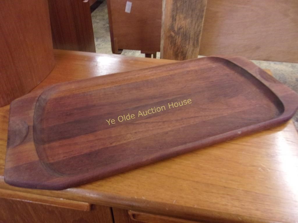 Carved Teak Serving Tray