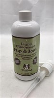 New Pet Liquid Glucosamine Hip & Joint W/ Pump