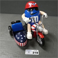 M & M Motorcycle Candy Dispenser