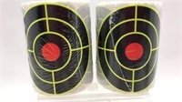 2 New Adhesive Shooting Targets For Pellet, Gun,