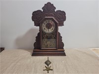 Mid Century Modern Mantle Clock
