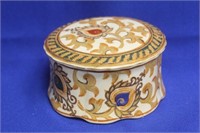 A Decorative Ceramic Trinket Box
