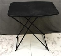 Black Folding Personal Table