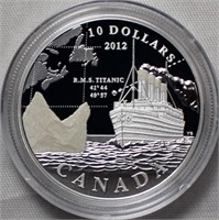 Canada $10 2012 100th Ann. Of Titanic Maiden Voyag