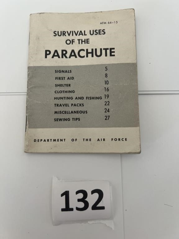 Survivial Uses Parachute Air Force
