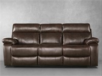 Kempton Leather Double Reclining Sofa