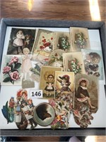 Victorian Ad Cards and Cut Outs
