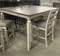 Ashley Realyn Counter Height Table & 4  Floor