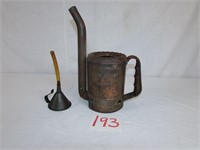 Vintage Swingspout Oil Can Made in the USA