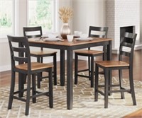Ashley Gesthaven 5pc Counter Table & 4 Stools
